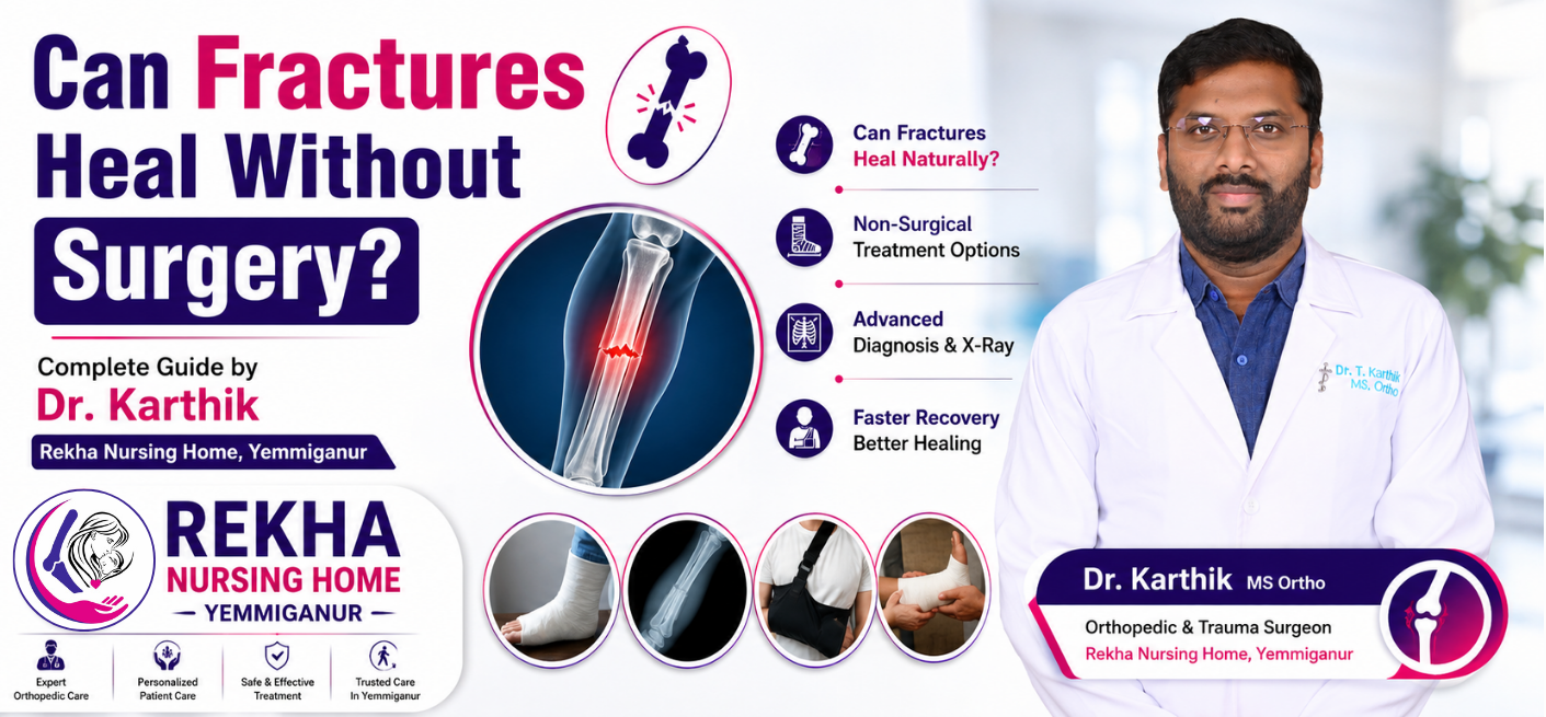 Can Fractures Heal Without Surgery?